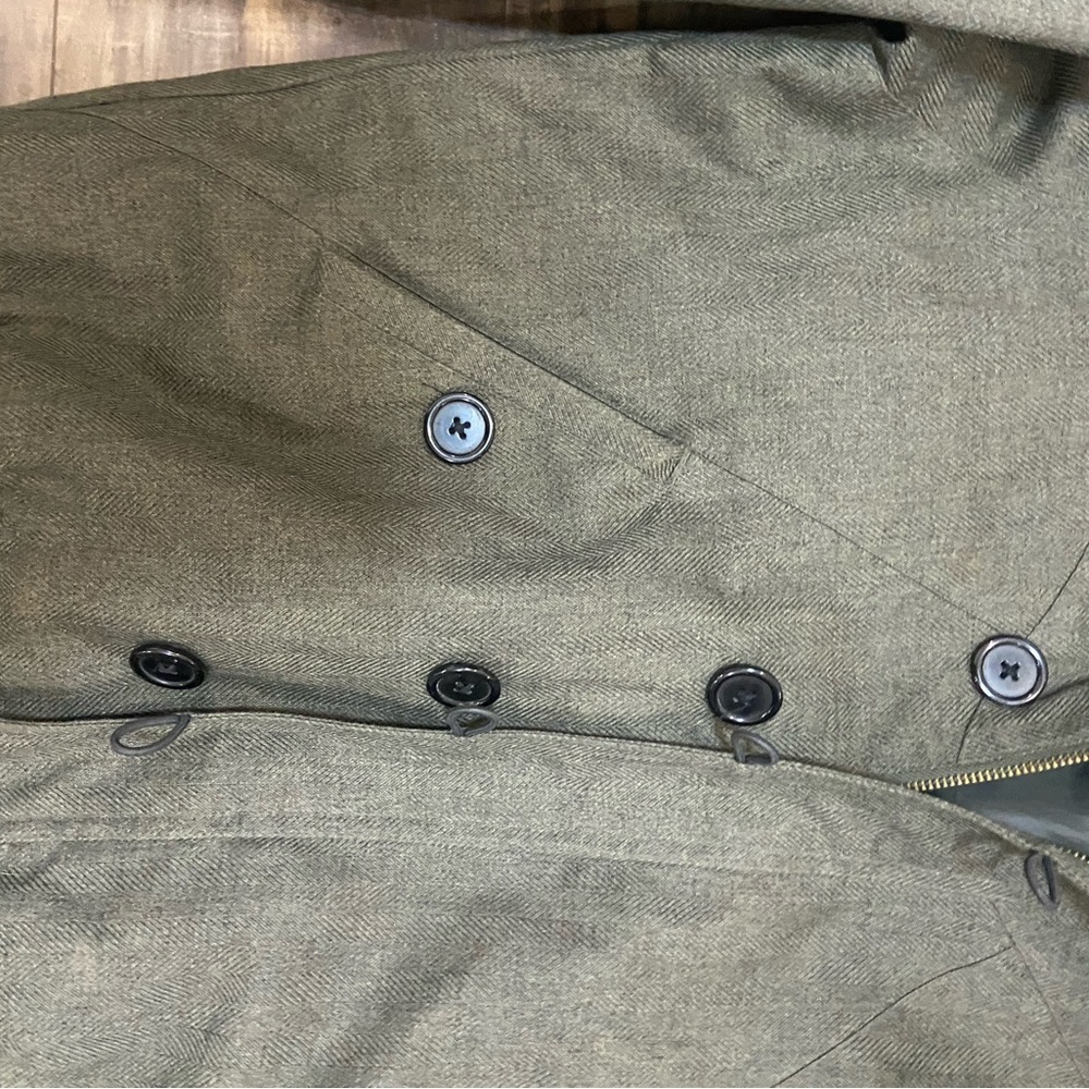 Nikita Dark Green Jacket with Faux Fur Hood - Picture 2 of 11